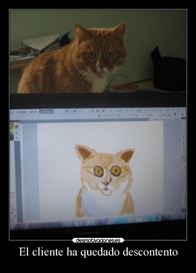 El cliente ha quedado descontento -