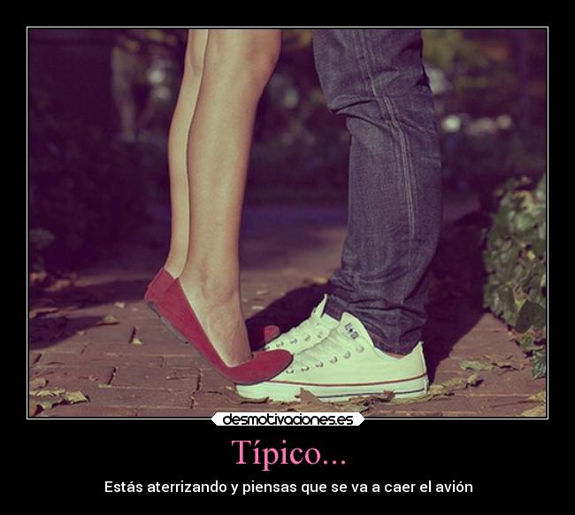 Típico... - Estás aterrizando y piensas que se va a caer el avión