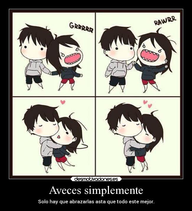 Aveces simplemente -