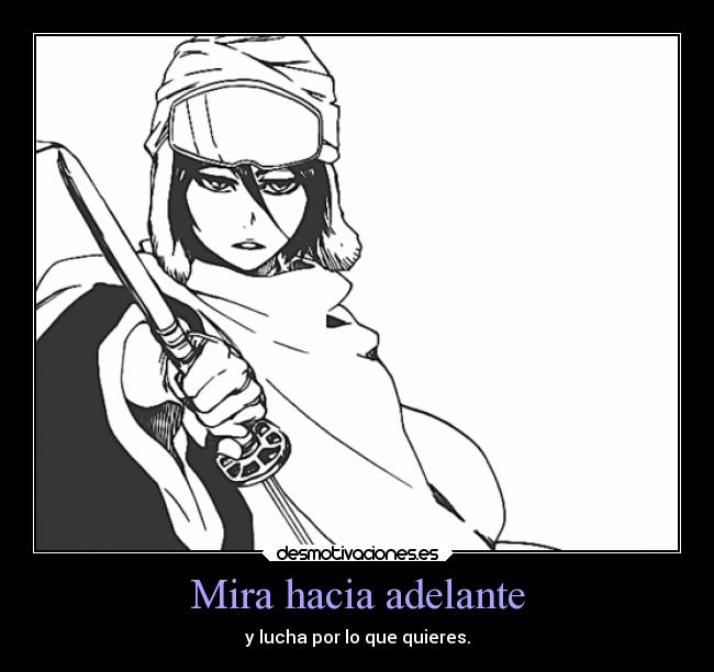 Mira hacia adelante -