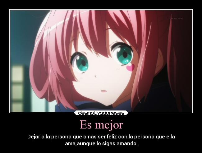carteles anime chuunibyoudemokoigashitairen desmotivaciones