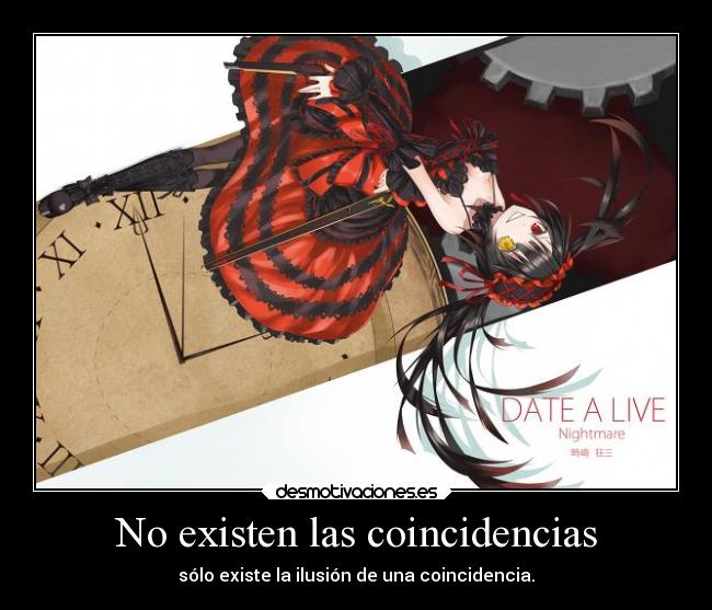 carteles anime date live nightmare kurumi tokisaki desmotivaciones