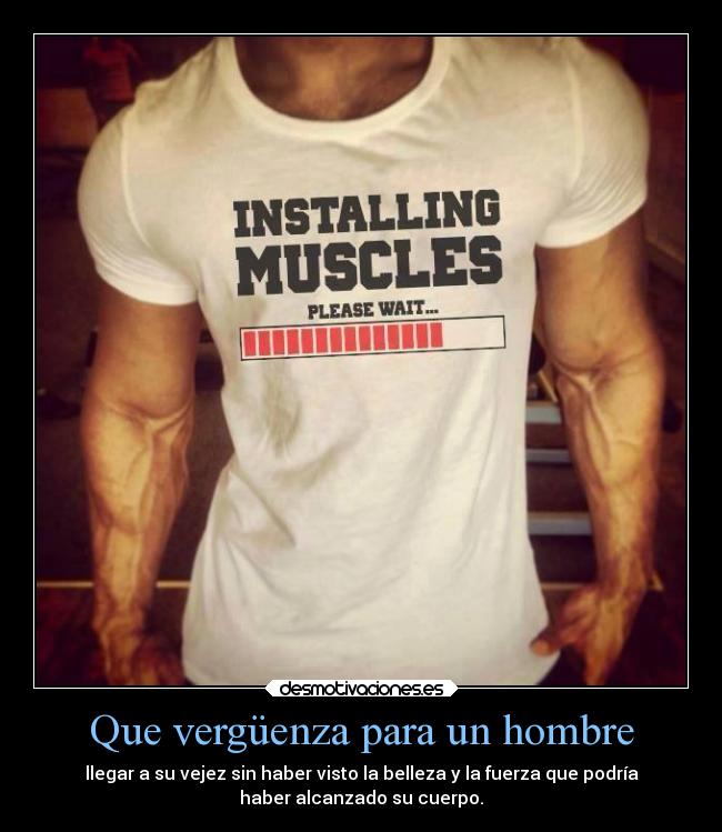 Que vergüenza para un hombre - 