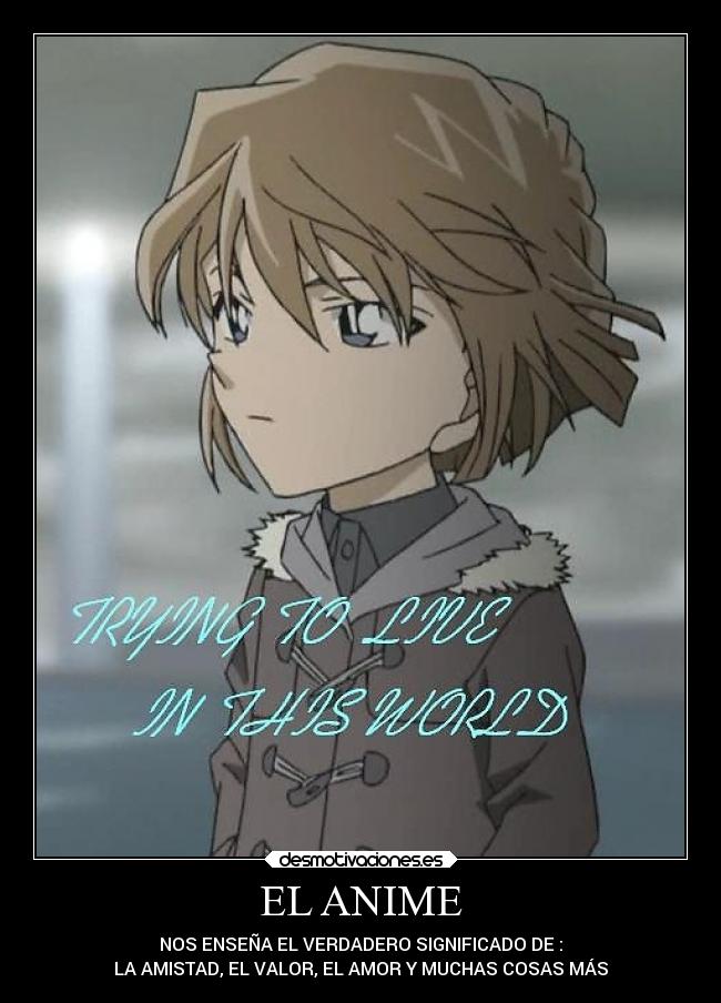 carteles anime anime desmotivaciones