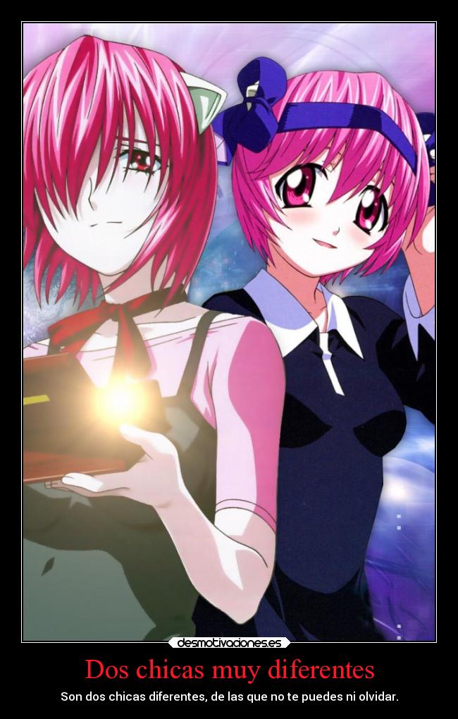 Dos chicas muy diferentes -