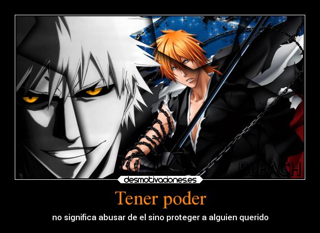 Tener poder -