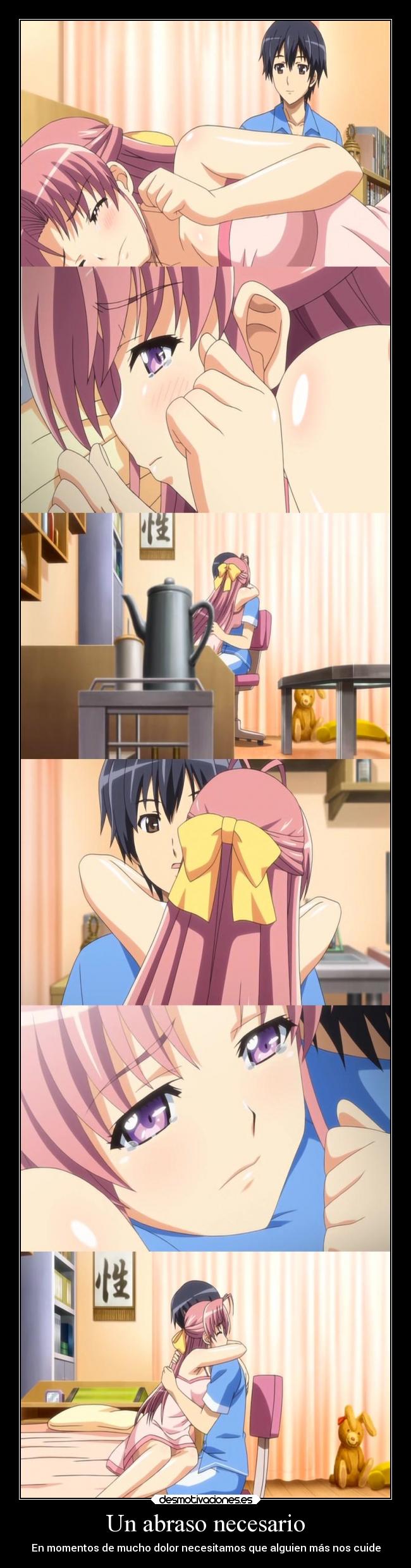 Un abraso necesario - En momentos de mucho dolor necesitamos que alguien más nos cuide
