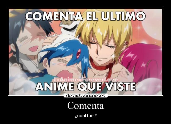 Comenta - ¿cual fue ?