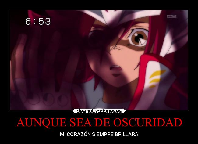 AUNQUE SEA DE OSCURIDAD - 