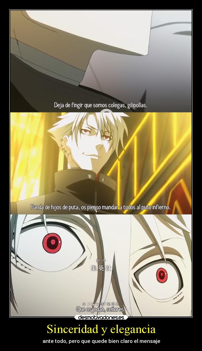 Sinceridad y elegancia - 