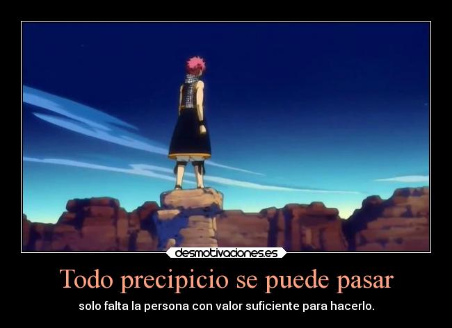carteles anime fairy tail natsu clandominadores ejercitodemar desmotivaciones