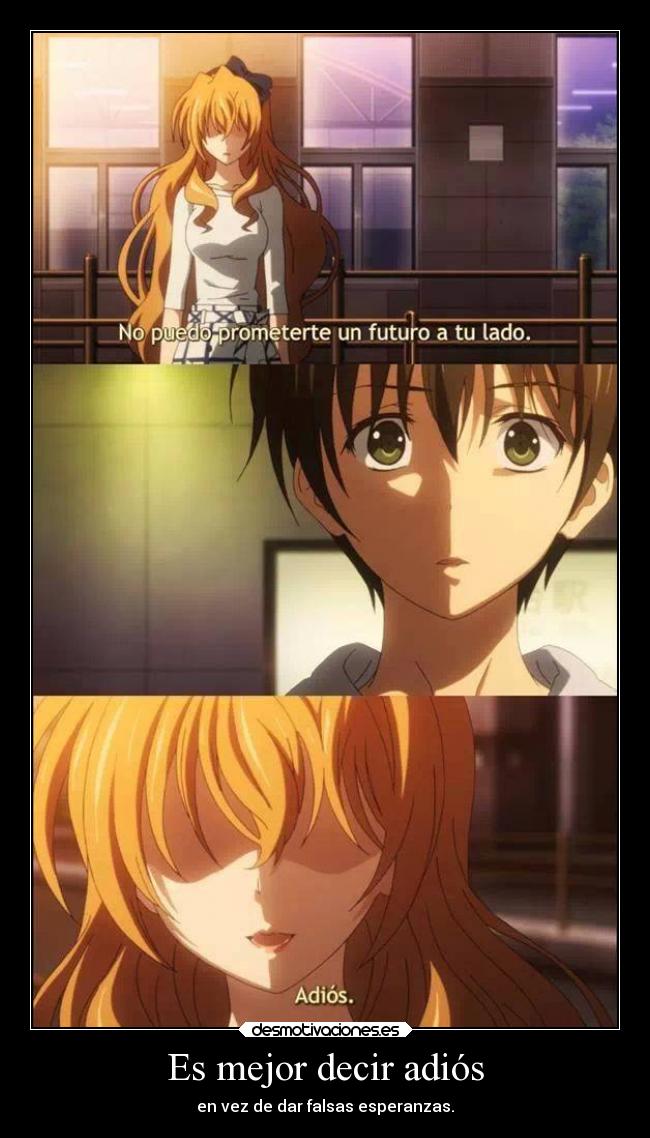 Es mejor decir adiós - 
