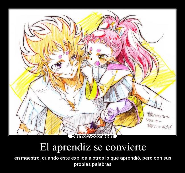 El aprendiz se convierte - 