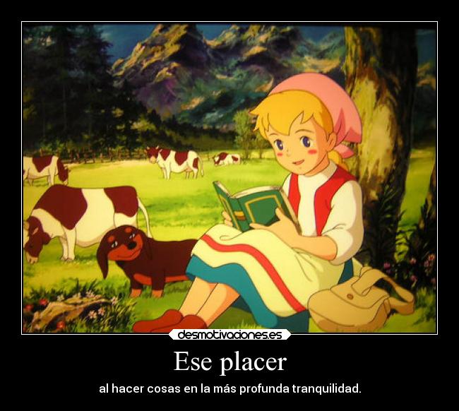 Ese placer -