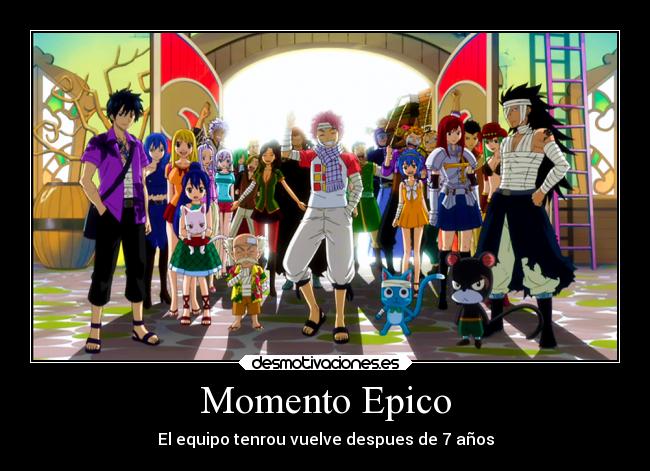 carteles anime momento epico desmotivaciones