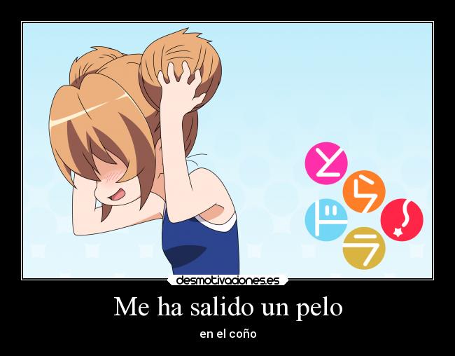 Me ha salido un pelo - en el coño