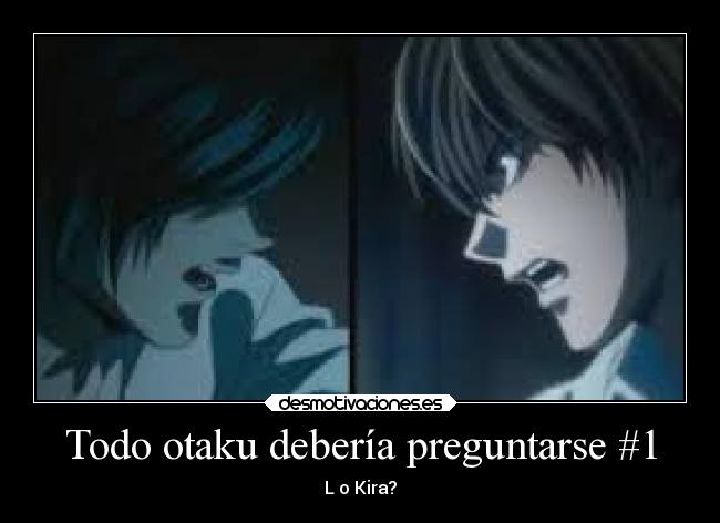 Todo otaku debería preguntarse #1 - 