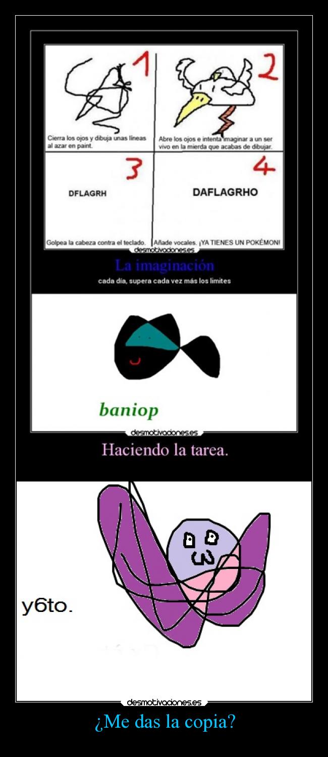 ¿Me das la copia? - 