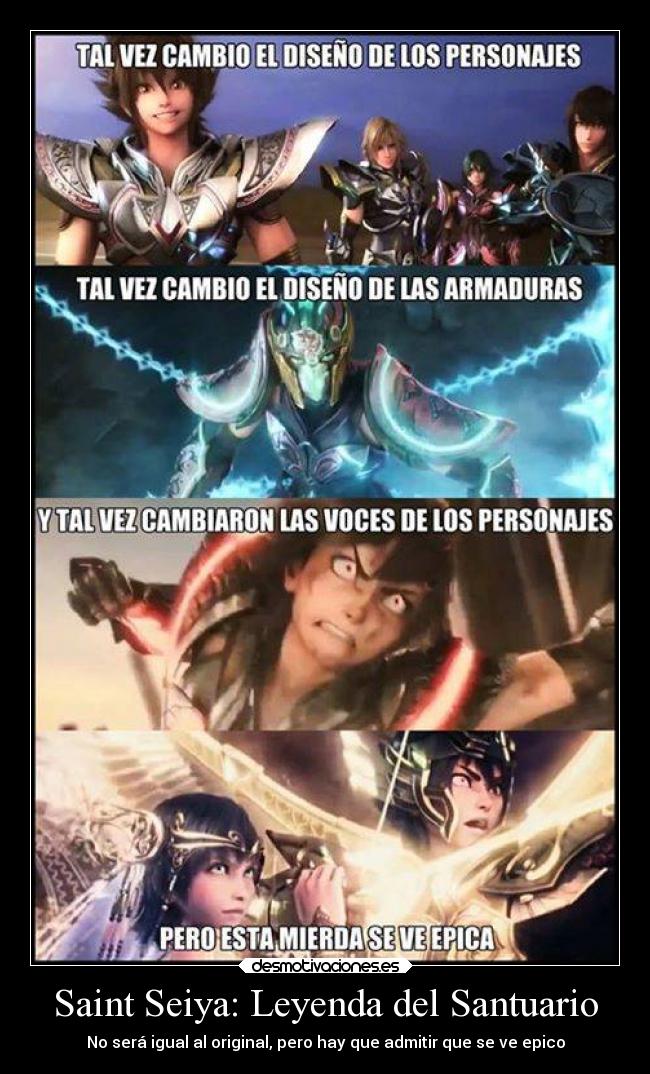 Saint Seiya: Leyenda del Santuario - No será igual al original, pero hay que admitir que se ve epico