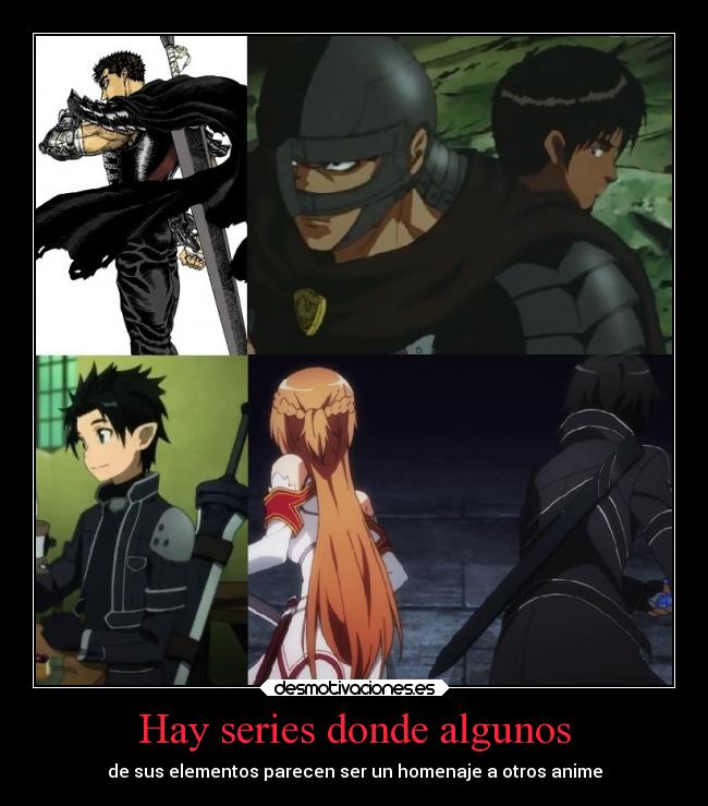 Hay series donde algunos -
