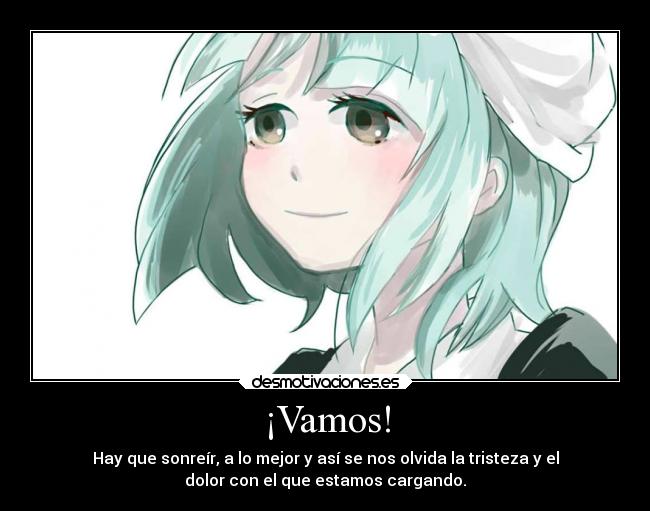 ¡Vamos! -