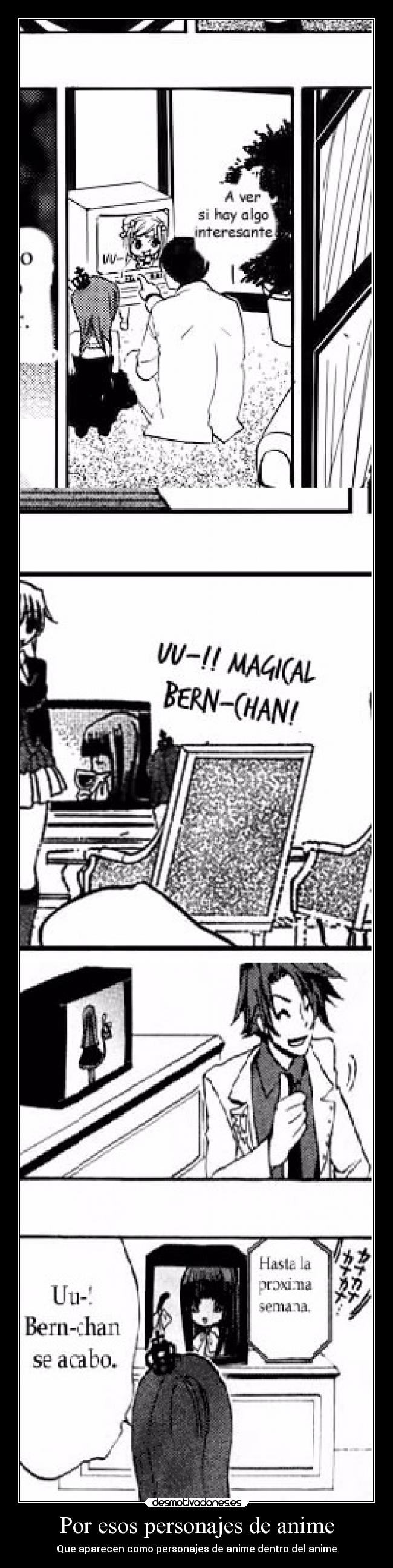 Por esos personajes de anime -