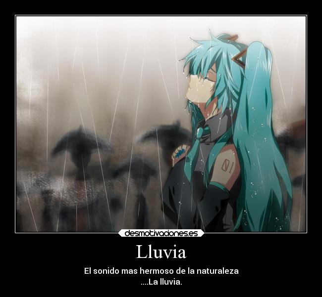 Lluvia -