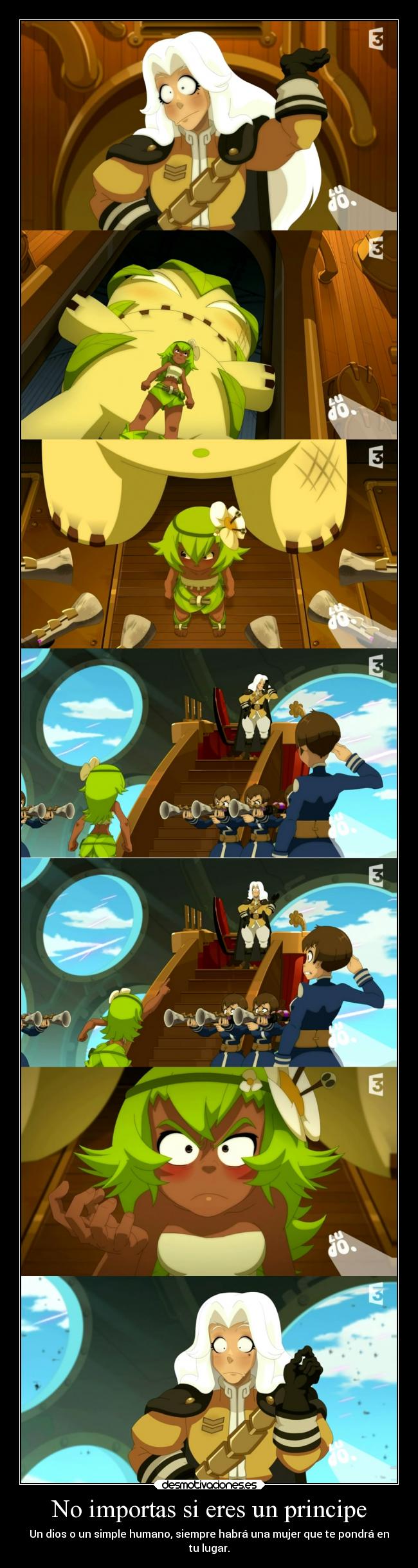 carteles anime wakfu principieadelle amaliasheransharm desmotivaciones