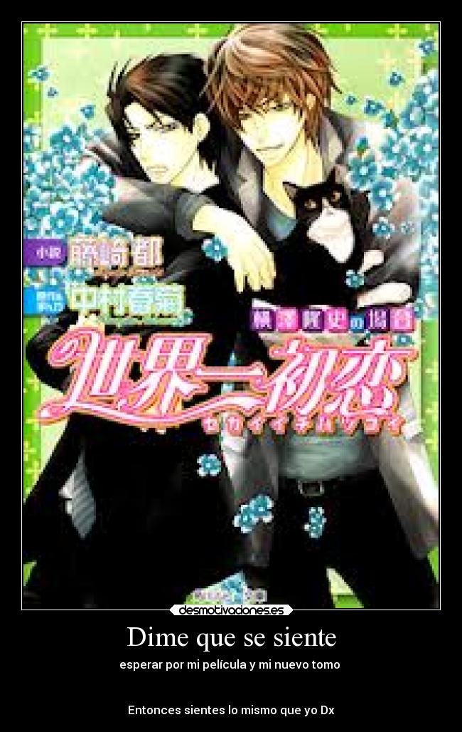 Dime que se siente -