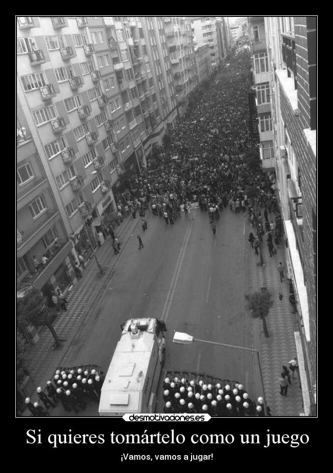 Si quieres tomártelo como un juego -