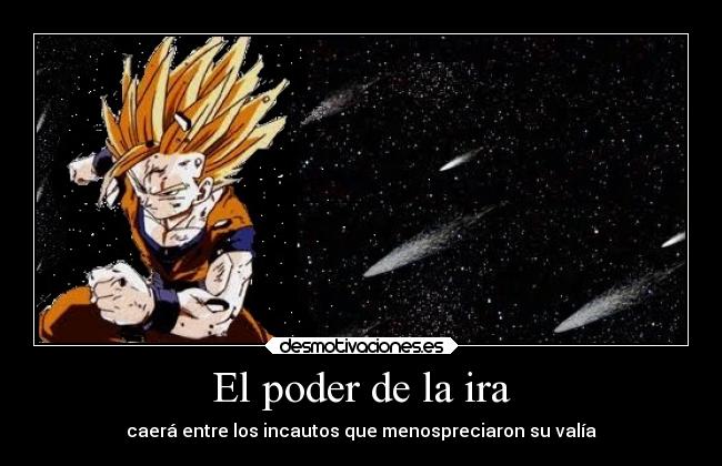 carteles arte elbuskador1 frase gohan super saiyan dibujo firma friki manga desmotivaciones