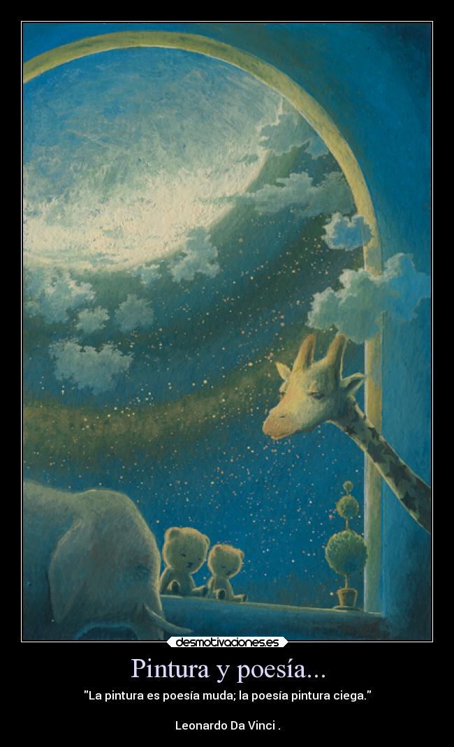 Pintura y poesía... - 