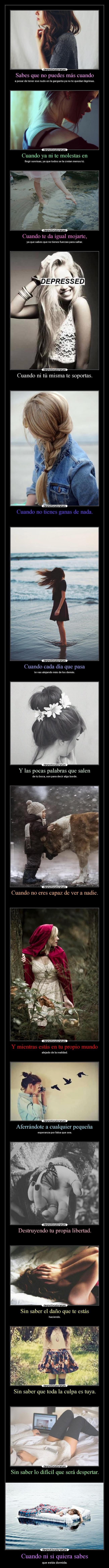 Cuando ni si quiera sabes - 