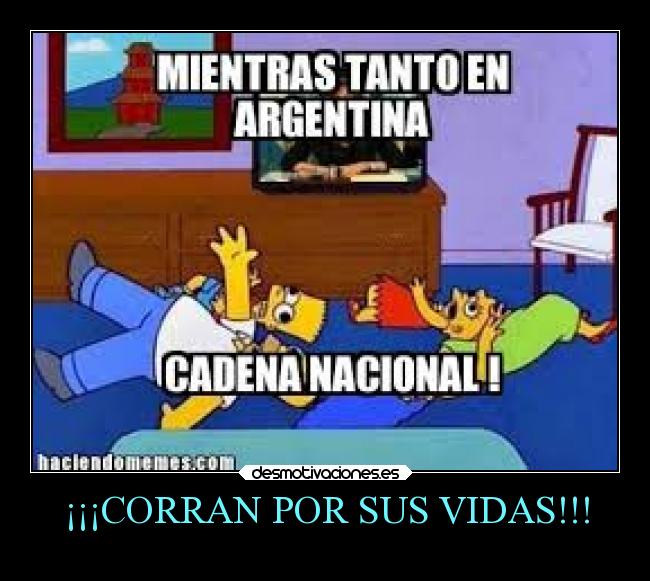 ¡¡¡CORRAN POR SUS VIDAS!!! -