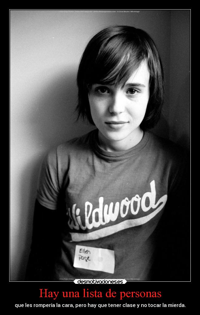 Hay una lista de personas -