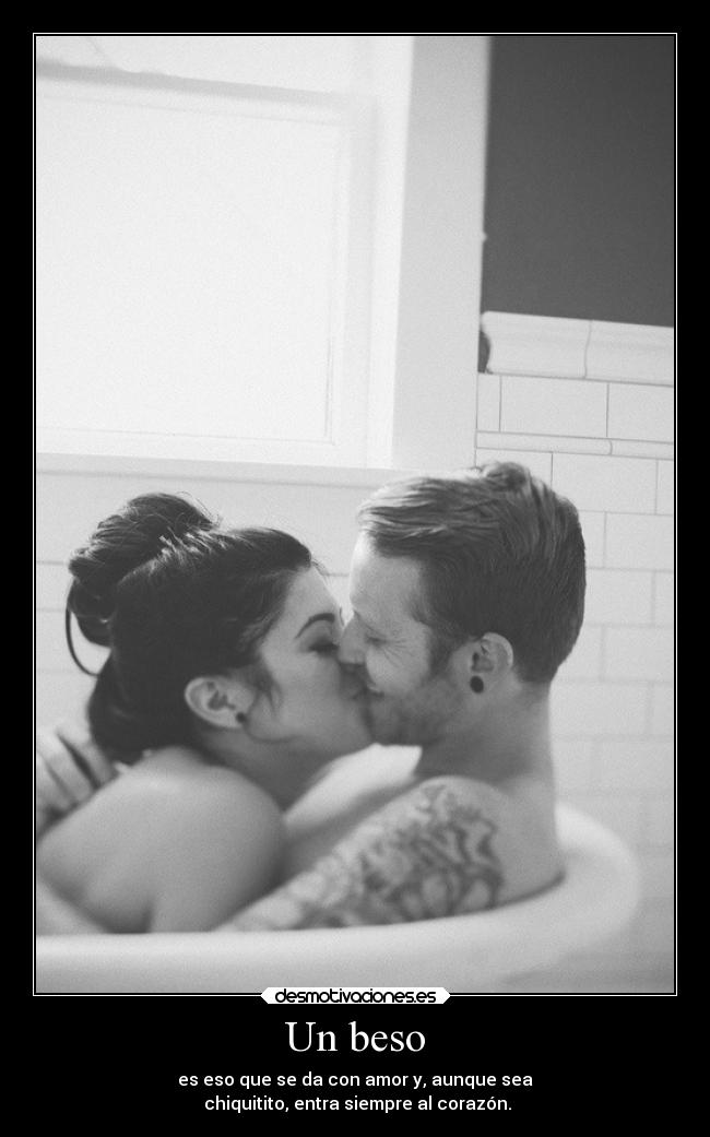 Un beso -