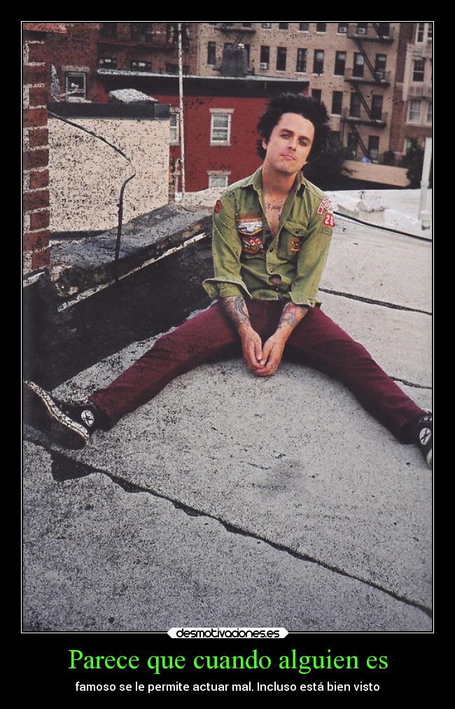 Parece que cuando alguien es -