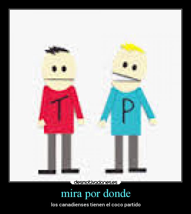 mira por donde - los canadienses tienen el coco partido