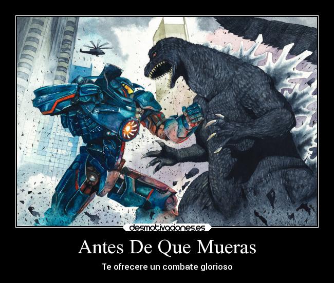 carteles cine jeager kaiju godzilla desmotivaciones