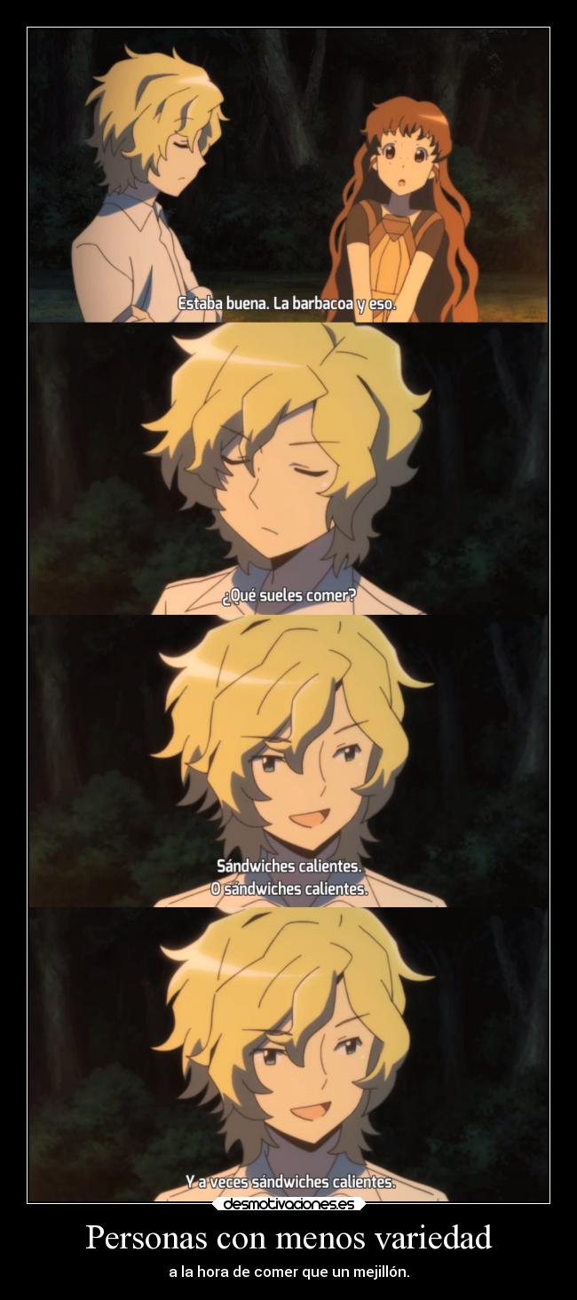 Personas con menos variedad - 