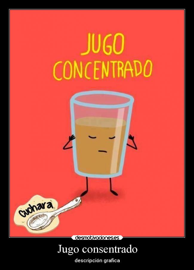 Jugo consentrado - 
