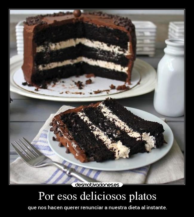 Por esos deliciosos platos - 