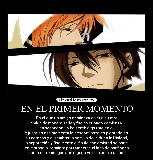 EN EL PRIMER MOMENTO -