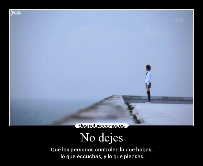 No dejes - 
