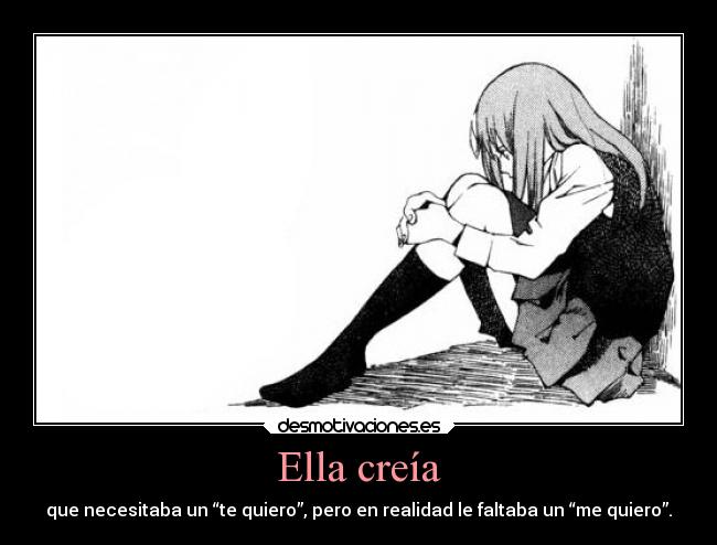 Ella creía -