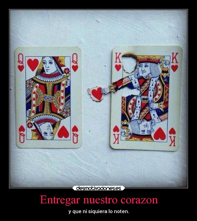 carteles corazon amor desmotivaciones