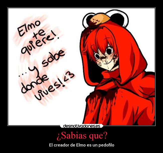 ¿Sabias que? - El creador de Elmo es un pedofilo
