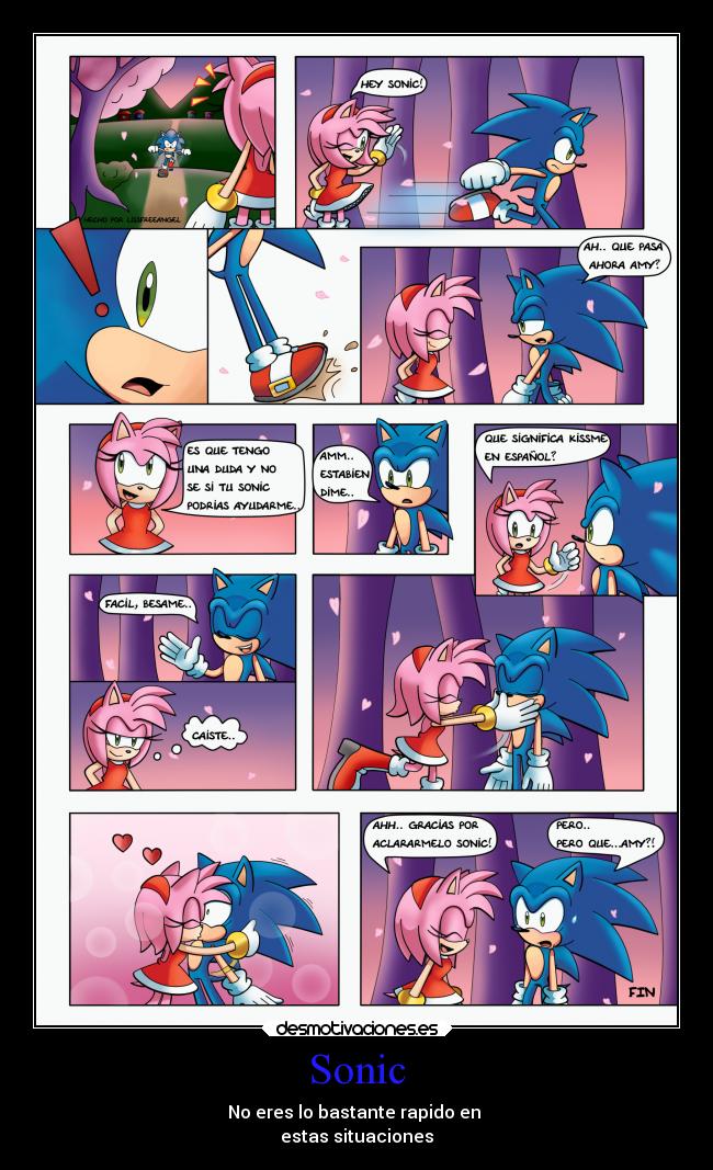 Sonic - No eres lo bastante rapido en 
estas situaciones