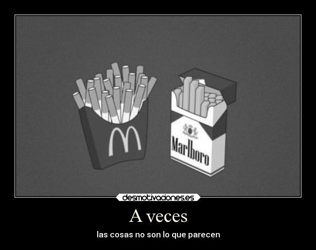 A veces -
