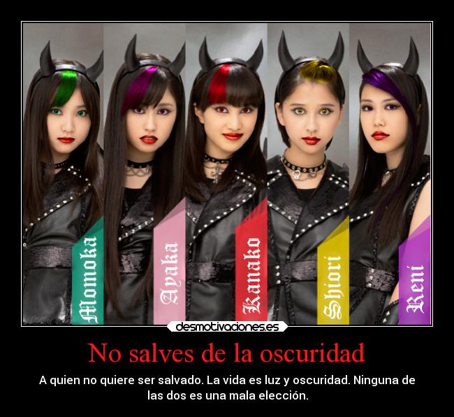 No salves de la oscuridad - 